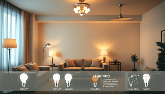 Illuminate Your Home: A Guide to Choosing the Right Light Bulbs for Every Room