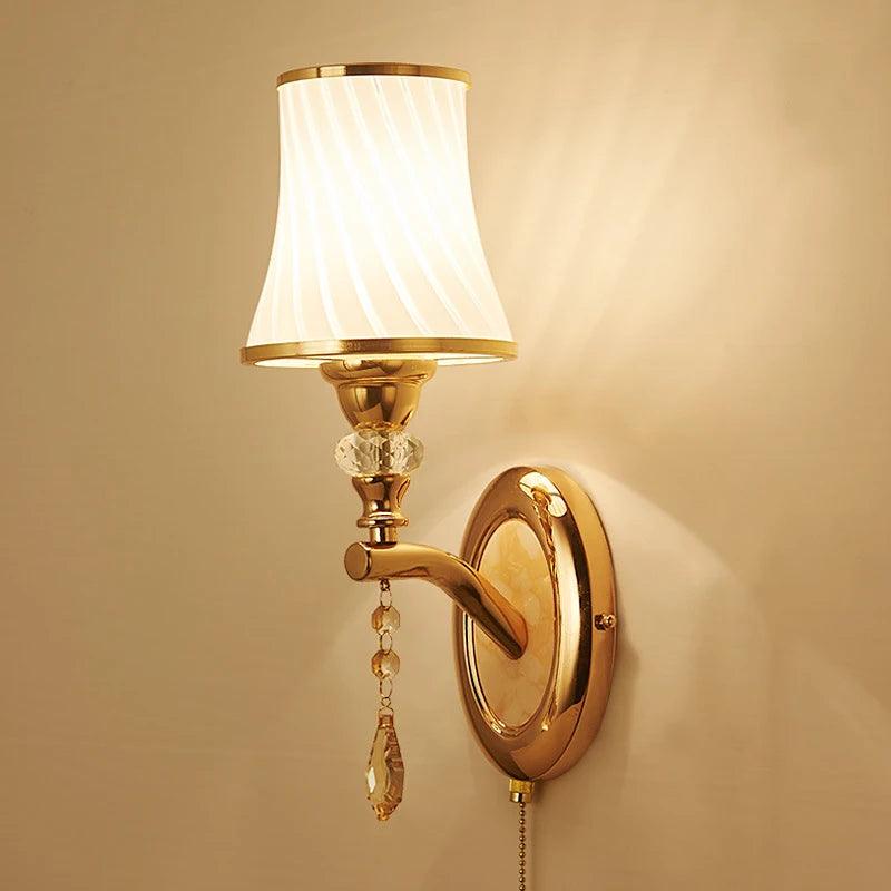 Saffron Dubrovsky Modern Glass Wall Lamp