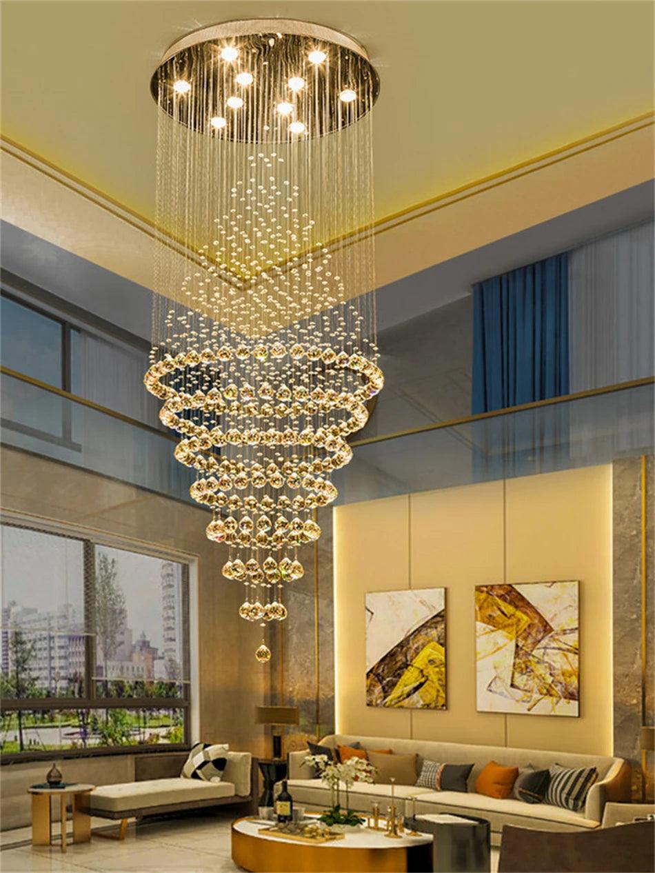 Ethan Mitchell LED Crystal Chandelier