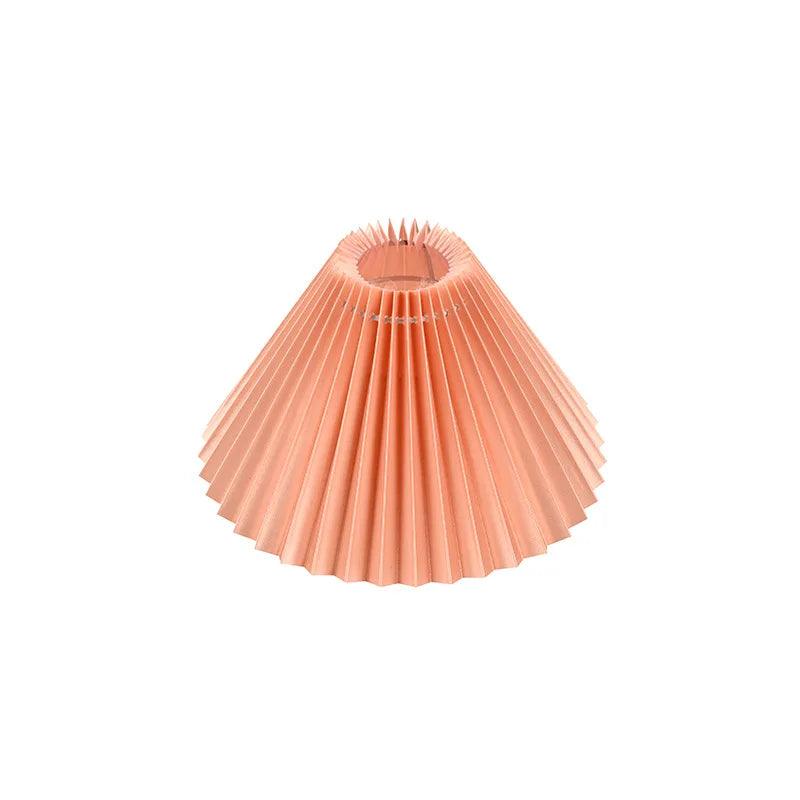 Vince Beggins Pleated Fabric Lampshade