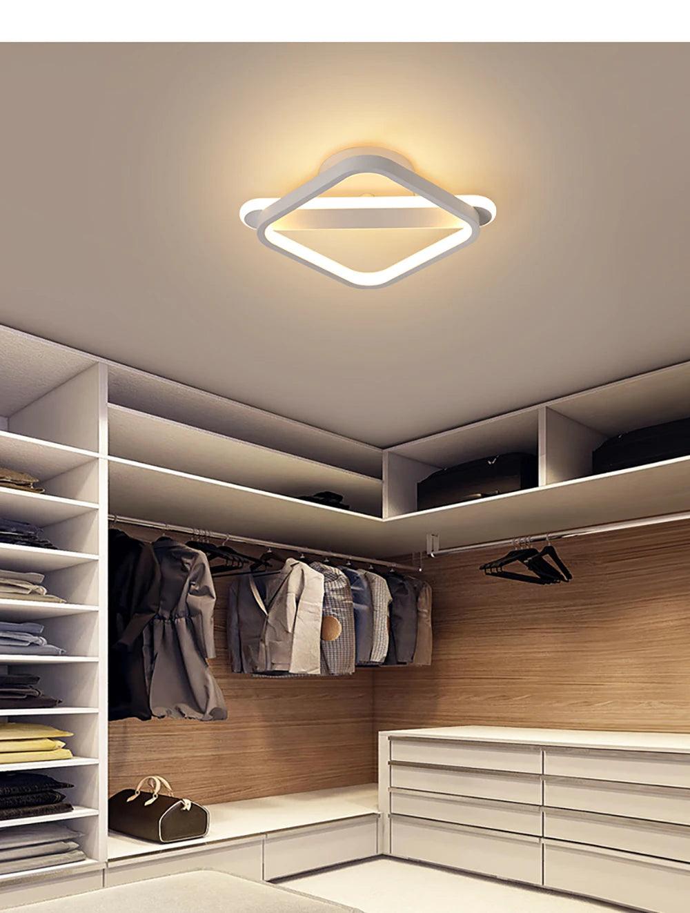 Nova Parson Modern LED Flush Mount Light