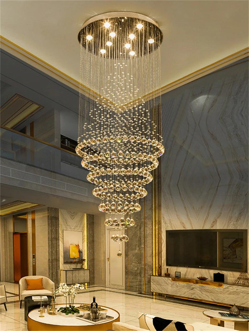 Ethan Mitchell LED Crystal Chandelier
