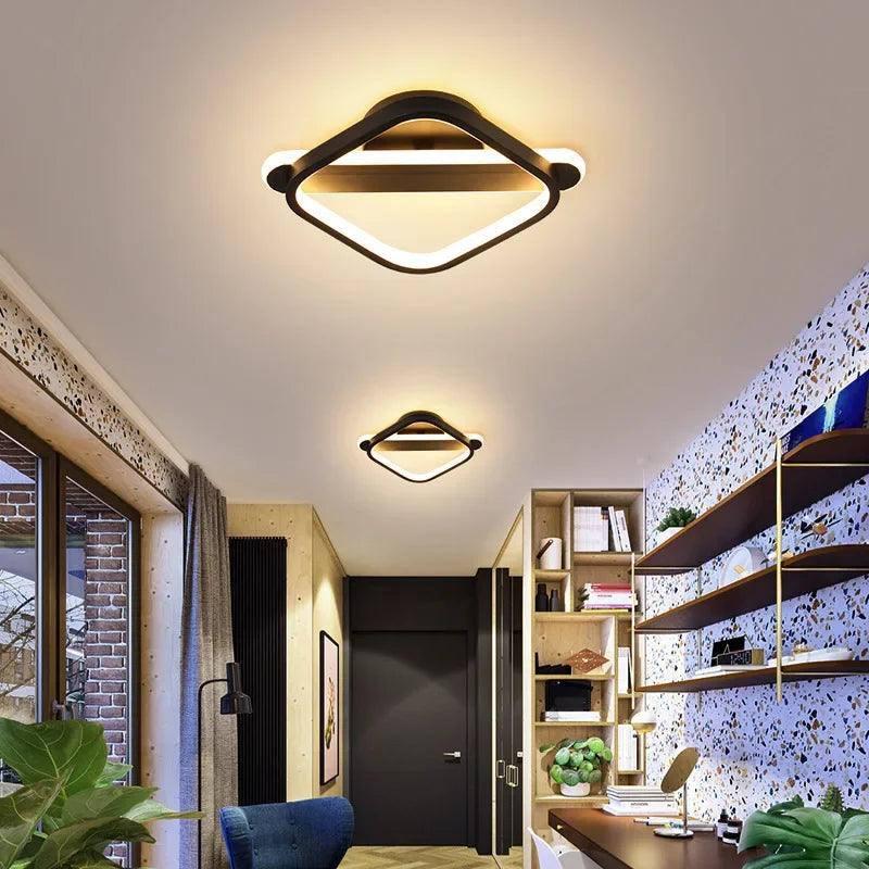 Nova Parson Modern LED Flush Mount Light