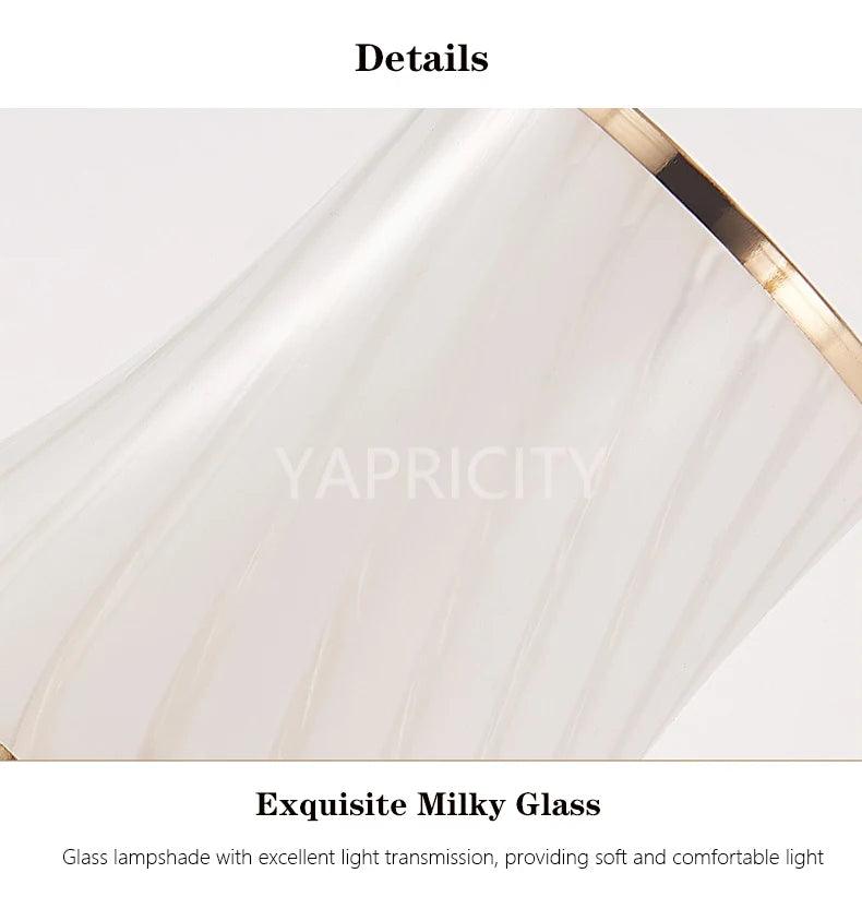 Saffron Dubrovsky Modern Glass Wall Lamp