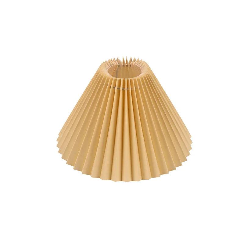 Vince Beggins Pleated Fabric Lampshade
