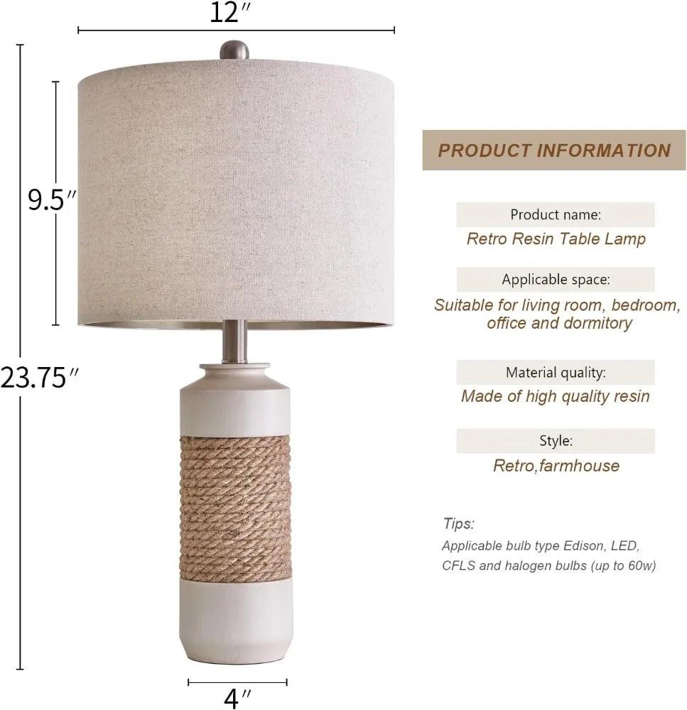 Kate Winslet Boho ll Table Lamp (Set of 2)
