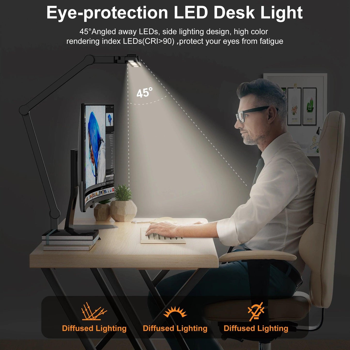 Ethan Embry Desk Lamp with Clamp