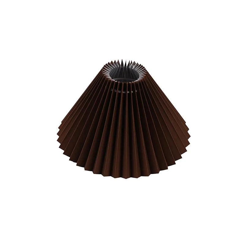 Vince Beggins Pleated Fabric Lampshade