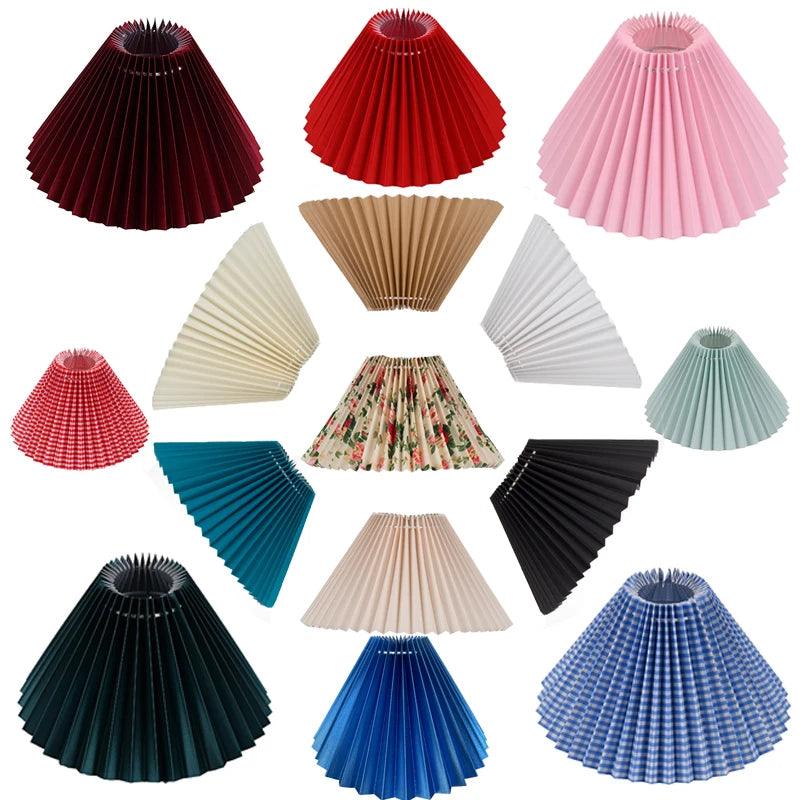 Vince Beggins Pleated Fabric Lampshade