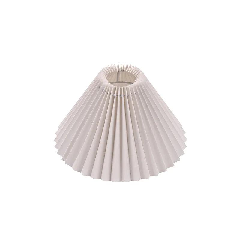 Vince Beggins Pleated Fabric Lampshade