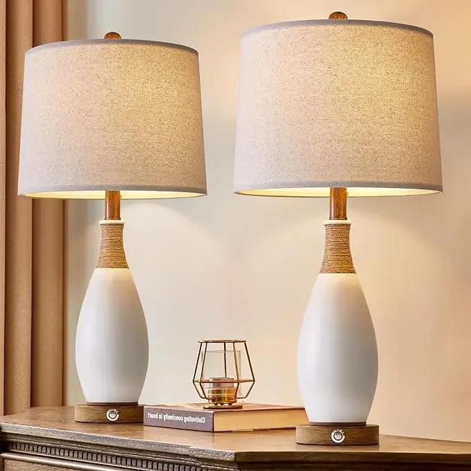 Kate Winslet Boho ll Table Lamp (Set of 2)
