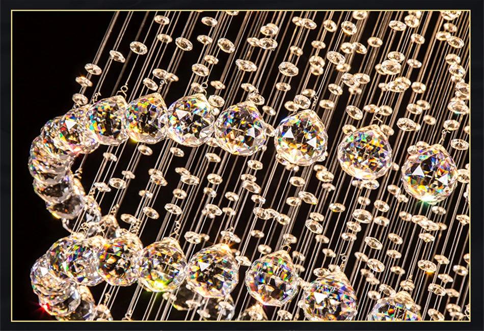 Ethan Mitchell LED Crystal Chandelier