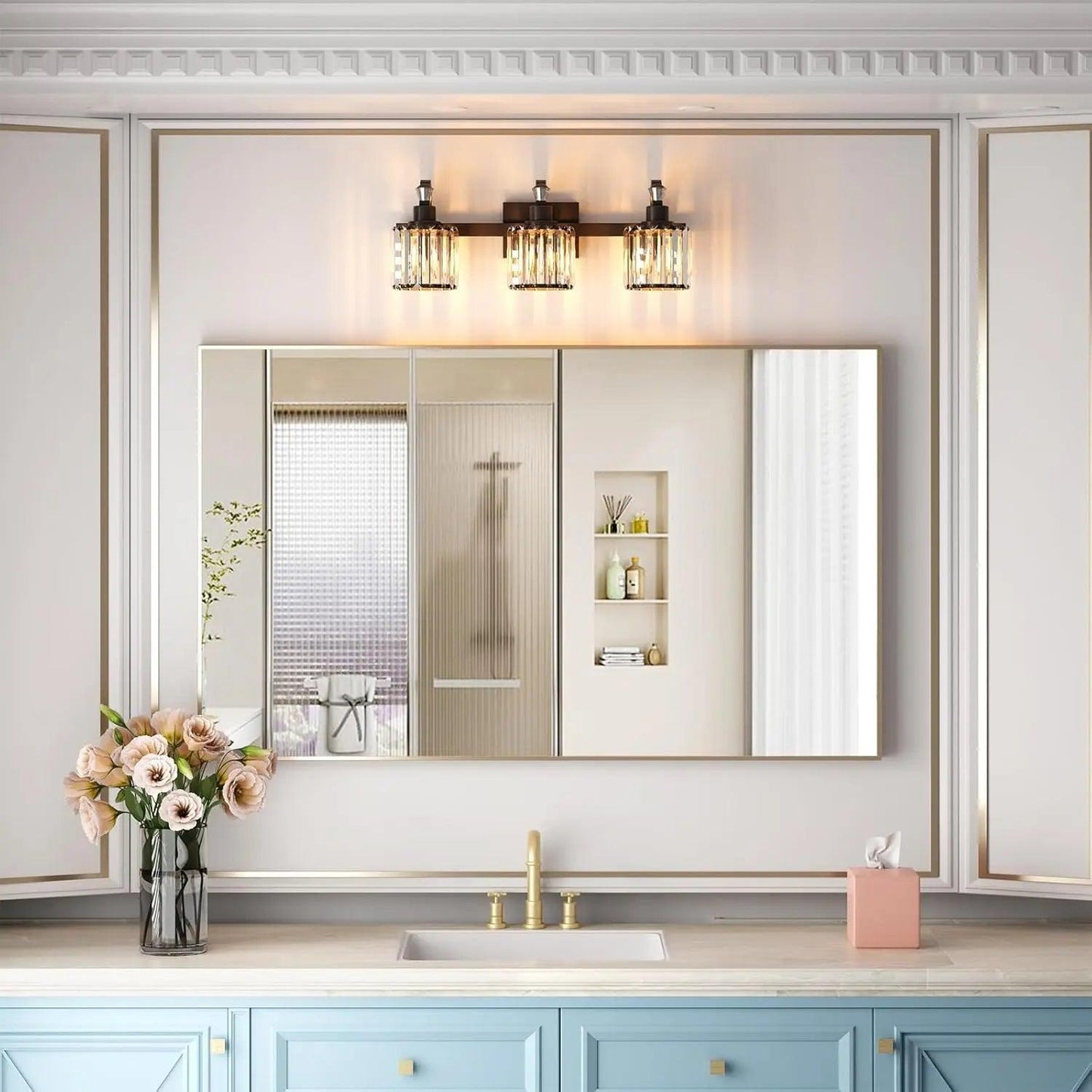 Eve Ensler Crystal Vanity Light