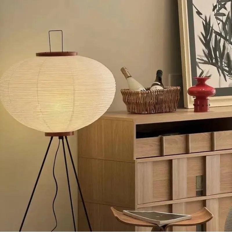 Lily Wilson Rice Paper Floor Lamp