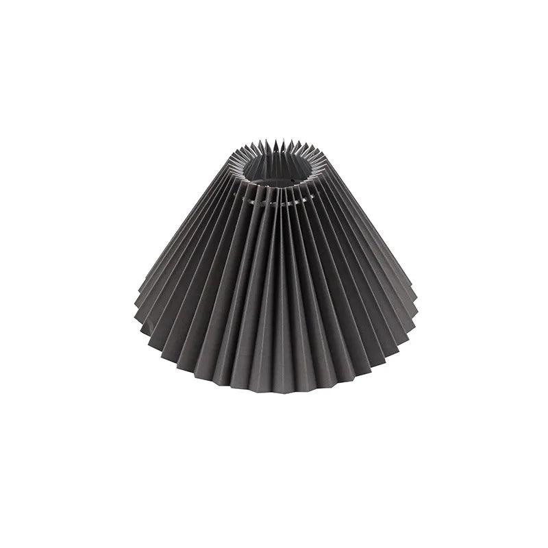 Vince Beggins Pleated Fabric Lampshade