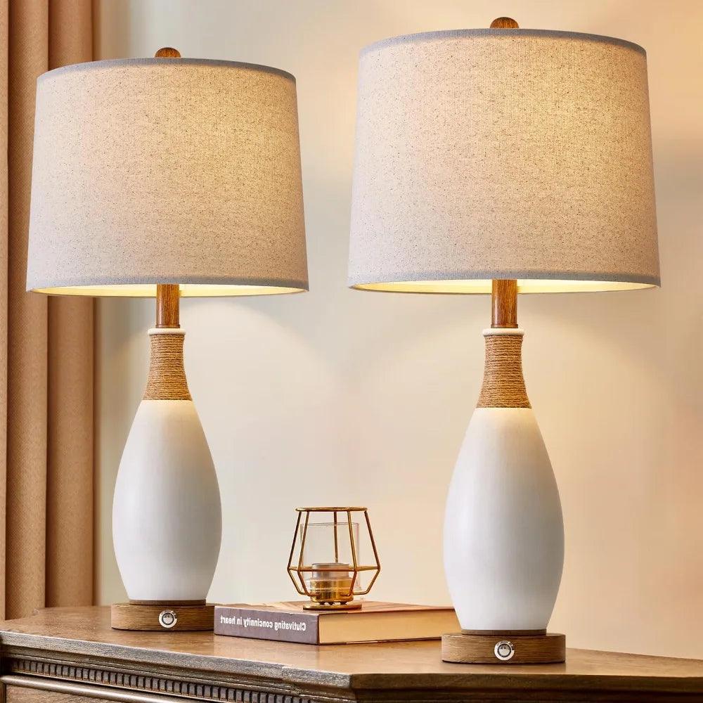 Kate Winslet Boho ll Table Lamp (Set of 2)