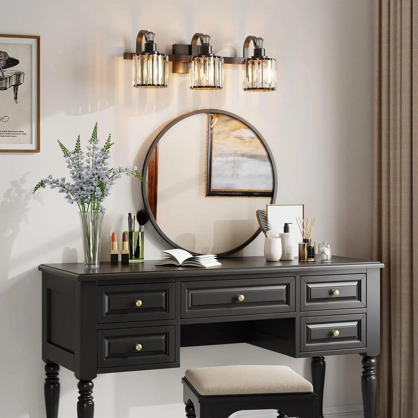 Eve Ensler Crystal Vanity Light