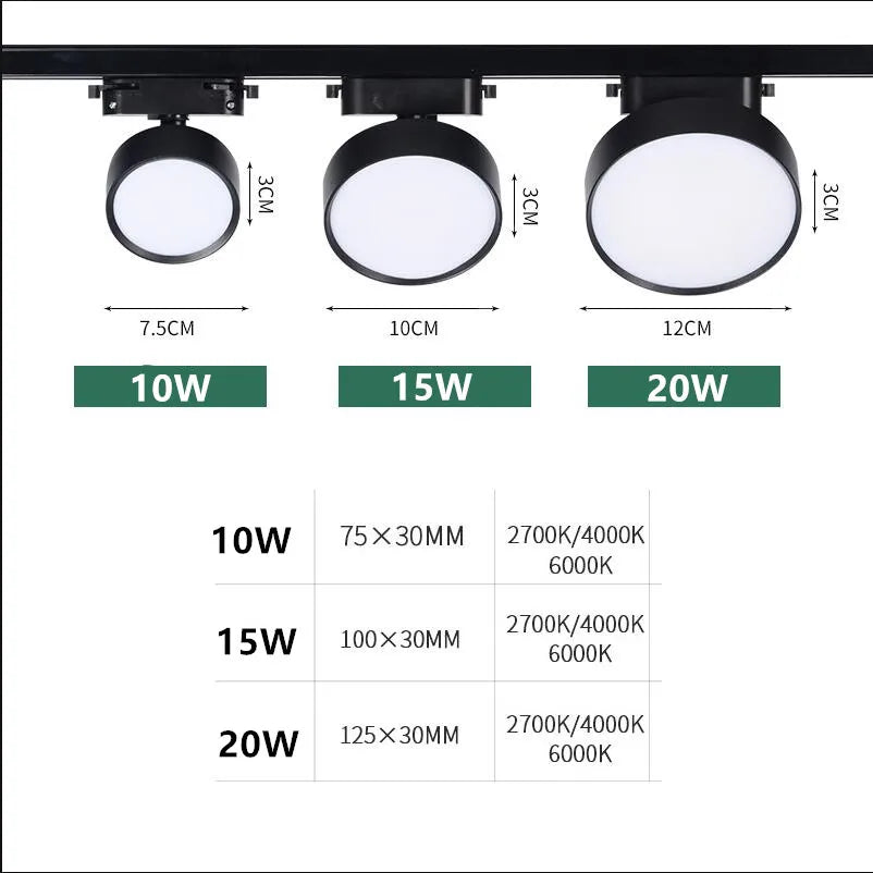 Noah Garcia Dimmable LED Track Light