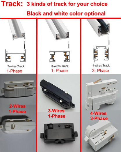 Noah Garcia Dimmable LED Track Light