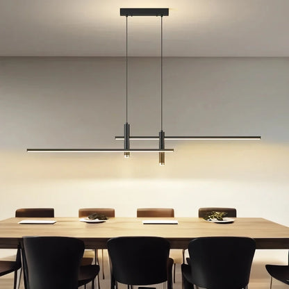 Linear Modern LED Pendant Light