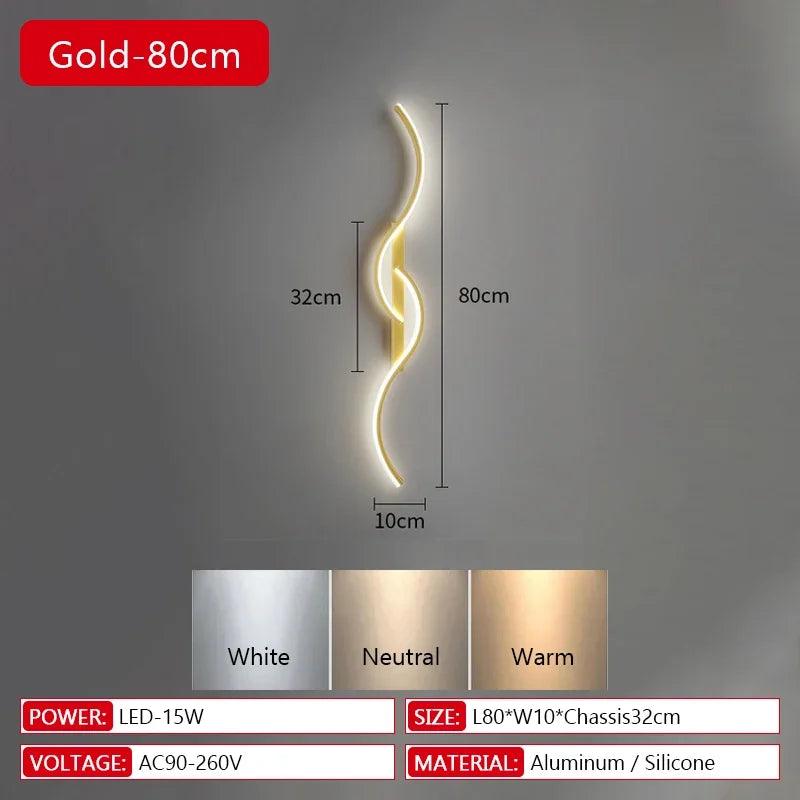 Hannah Foster Modern LED Wall Light