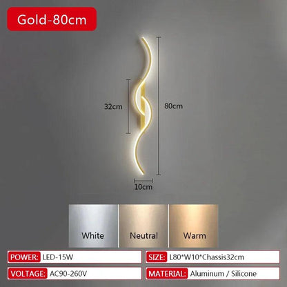 Hannah Foster Modern LED Wall Light