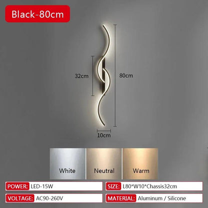 Hannah Foster Modern LED Wall Light