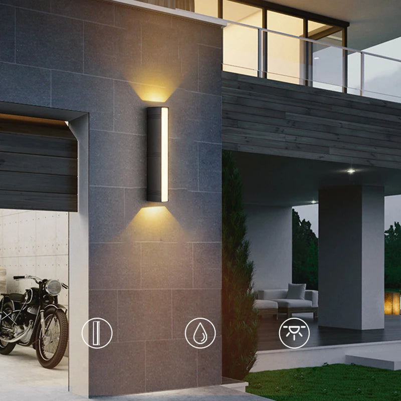 Lumos LED Outdoor Wall Lamp