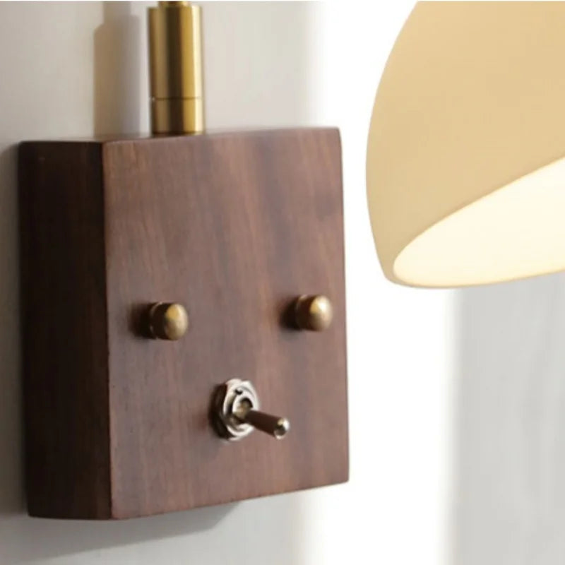 Ella Wright Toggle Switch LED Wall Lamp