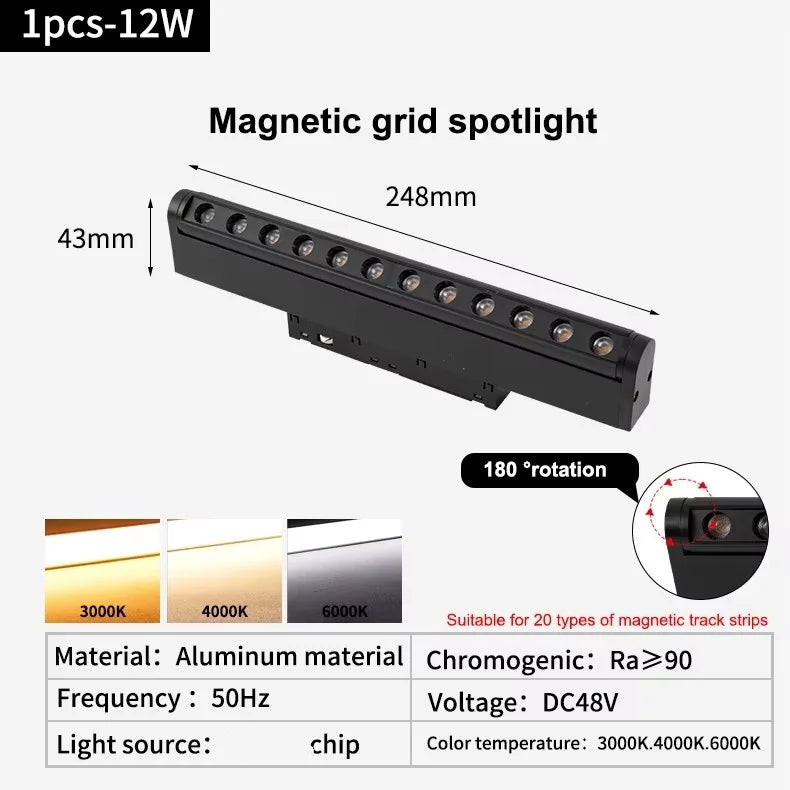 Ava Kim Magnetic Track Light