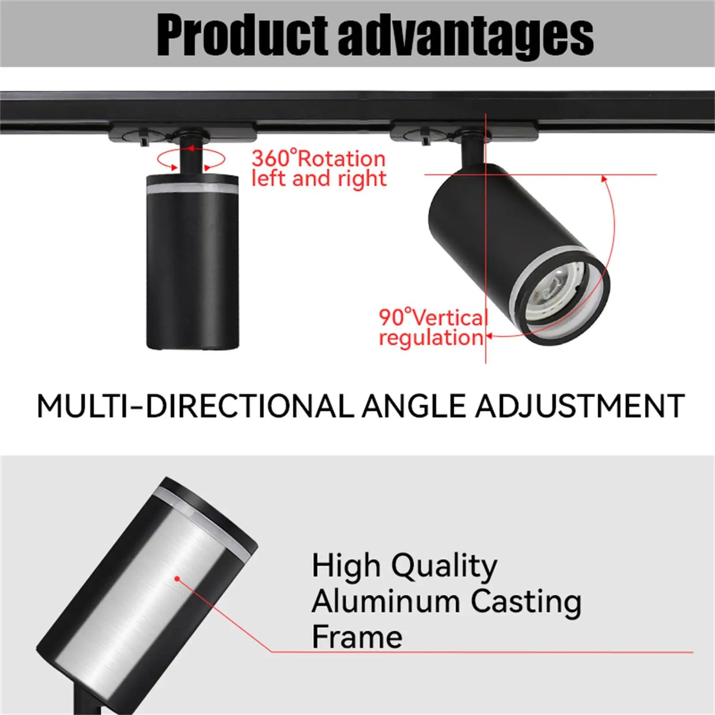 Lily Johnson Spotlight LED Track Light