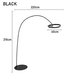 Jack Williams Modern Iron Floor Lamp
