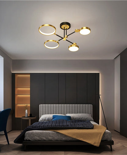 Compass Semi-Flush LED Pendant Light