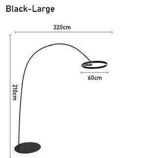 Jack Williams Modern Iron Floor Lamp