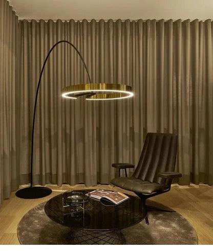 Jack Williams Modern Iron Floor Lamp