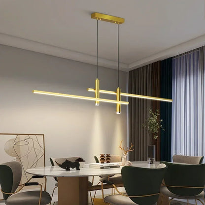 Linear Modern LED Pendant Light