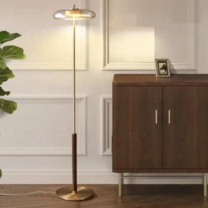 Michael Harris Retro Glass Floor Lamp
