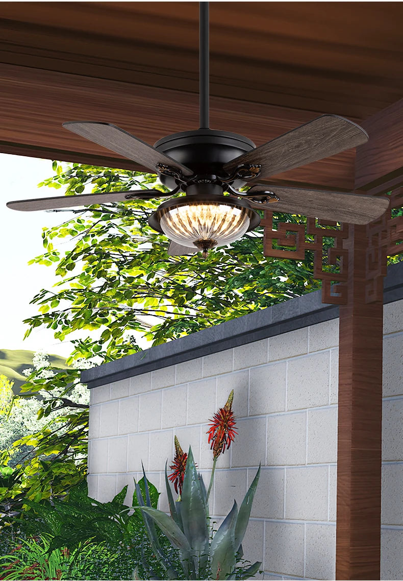 Charles Potter Outdoor Ceiling Fan