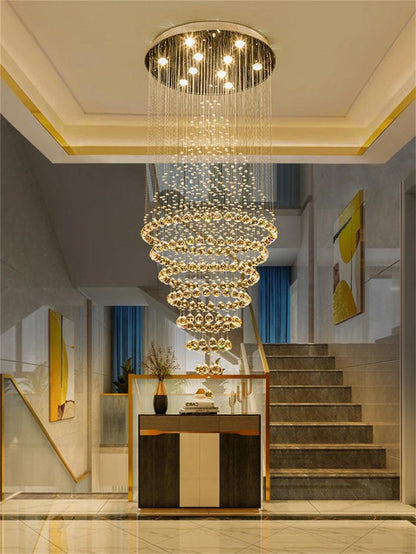 Ethan Mitchell LED Crystal Chandelier