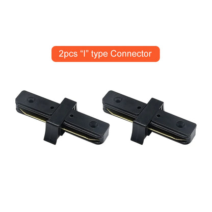 Universal 2 Wire Track Rail & Connectors