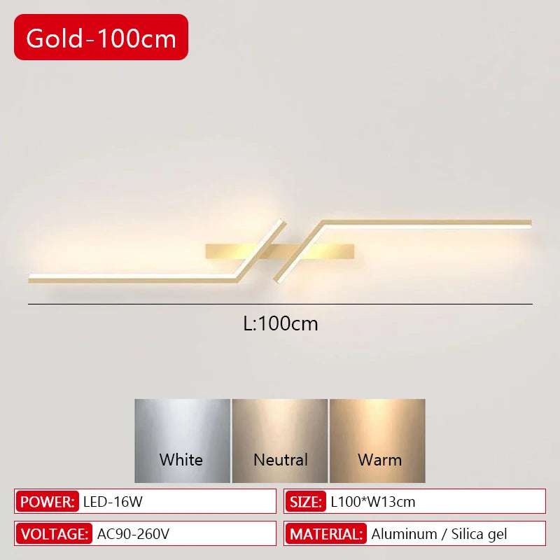 Victoria Ward Modern LED Wall Lamp