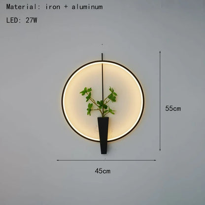 Yara Sayeed Ring Wall Lamp