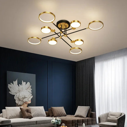 Compass Semi-Flush LED Pendant Light