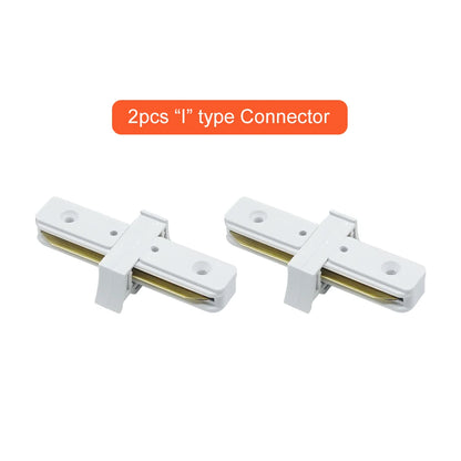 Universal 2 Wire Track Rail & Connectors