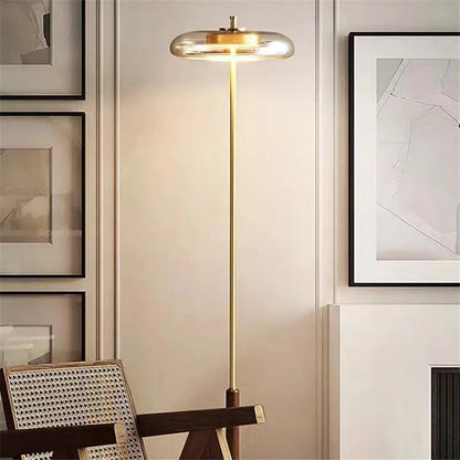 Michael Harris Retro Glass Floor Lamp