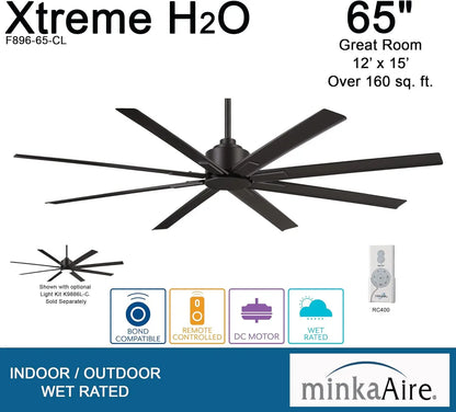 MinkaAire 65" Inch Outdoor Ceiling Fan