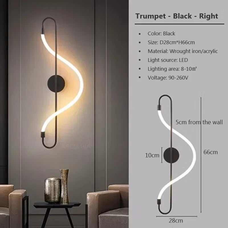 Kairos Li LED Modern Wall Light