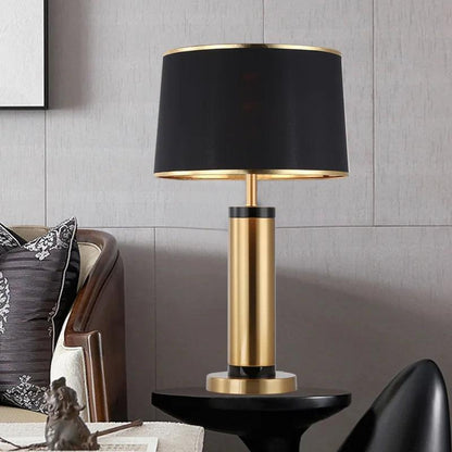 Tasha Smith Modern Copper Table Lamp