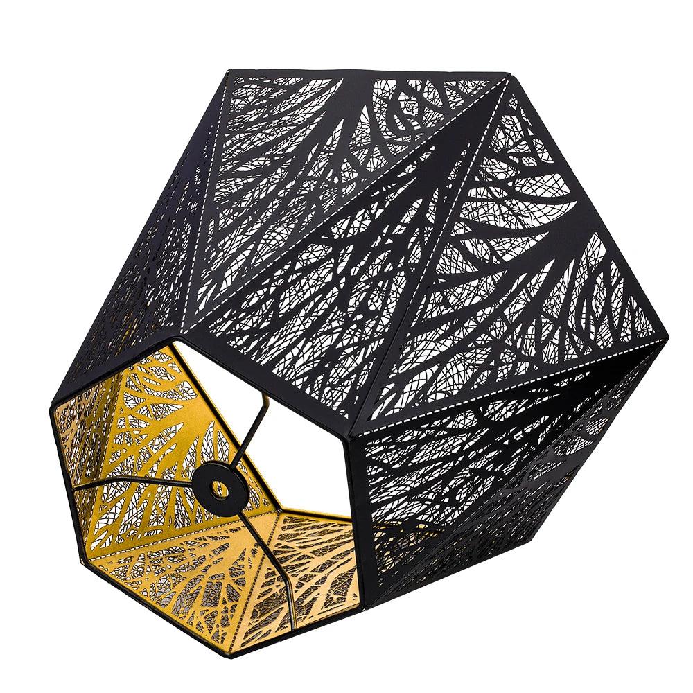 Charlie Brooks Metal Lamp Shade  (7×13.8×9.5")