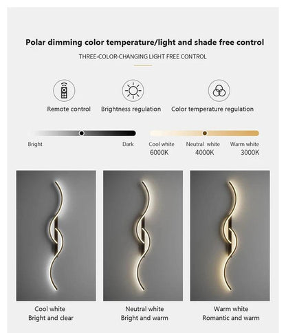 Hannah Foster Modern LED Wall Light